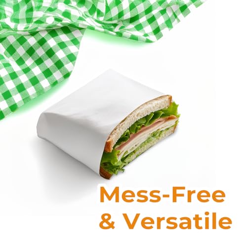House Wrap 50 Meters Food Wrapping Paper - Premium Non-Stick Butter Paper Roll | Family Pack Food Wrapping Paper | Chemical Free,Oil Proof, Non Stick Paper - Image 4