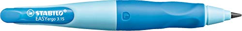 STABILO EASYergo 315 Ergonomic Mechanical Pencil LeftHanded Pack of 1 Light BlueDark Blue with Sharpener - Image 3