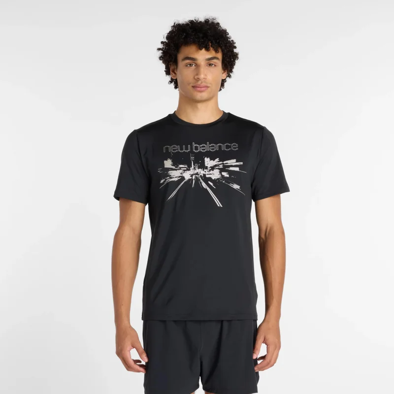 Men's Reflective City Poly T-Shirt