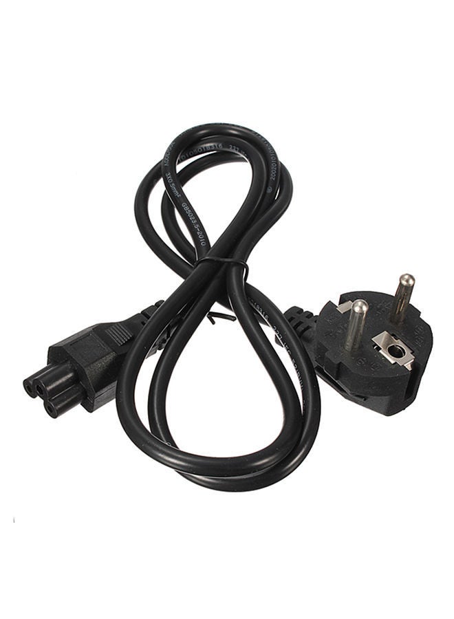 NIBEMINENT Notebook Power Supply Cable Cord Black  - Image 1