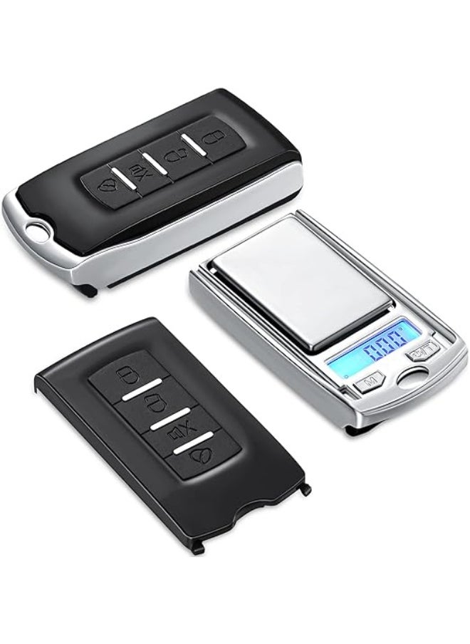 Mini Portable Gram Scale 200g/0.01g Digital Pocket Car Key Shape Electronic With Battery for Jewelry, Food (1 Piece)  - Image 1