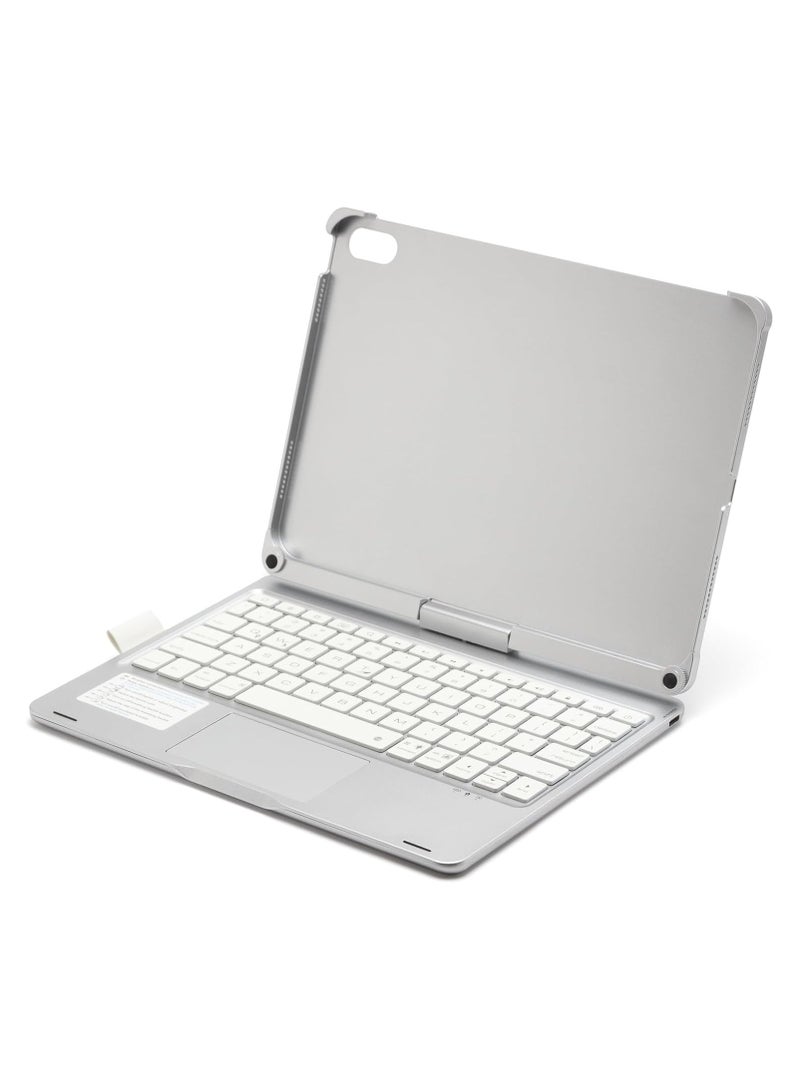 Rotary Type Magic Smart Bluetooth Keyboard Case For iPad 10th Generation 10.9 inch 2022 Model number A2757 A2777 With Trackpad RGB Backlit Keyboard - Image 3