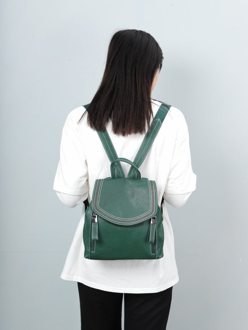 Backpack Women'S Fashionable All-Match Backpack Schoolbag Women'S Ins-Style Large Capacity Commuter - Image 1