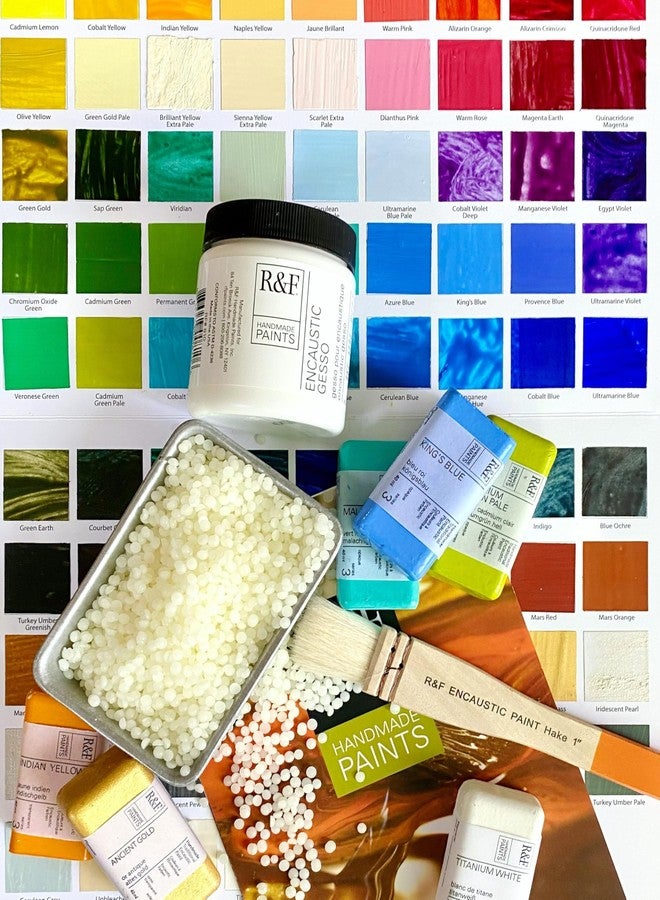 R&F Artist Encaustic Paint, Neutral White, 333 ml - Image 5