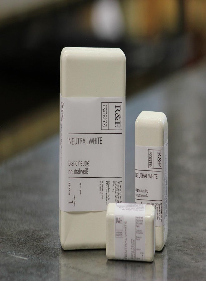 R&F Artist Encaustic Paint, Neutral White, 333 ml - Image 3