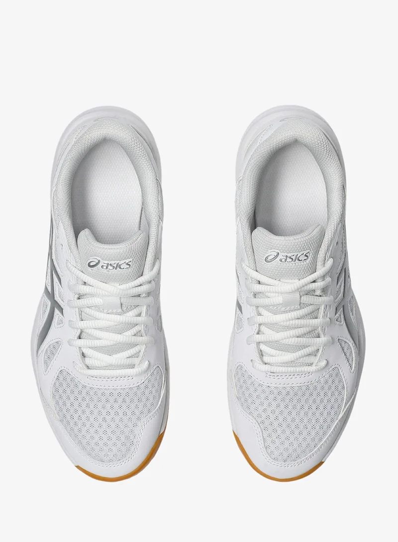 Asics WHITE/PURE SILVER Upcourt 6 for Women | Best Price UAE