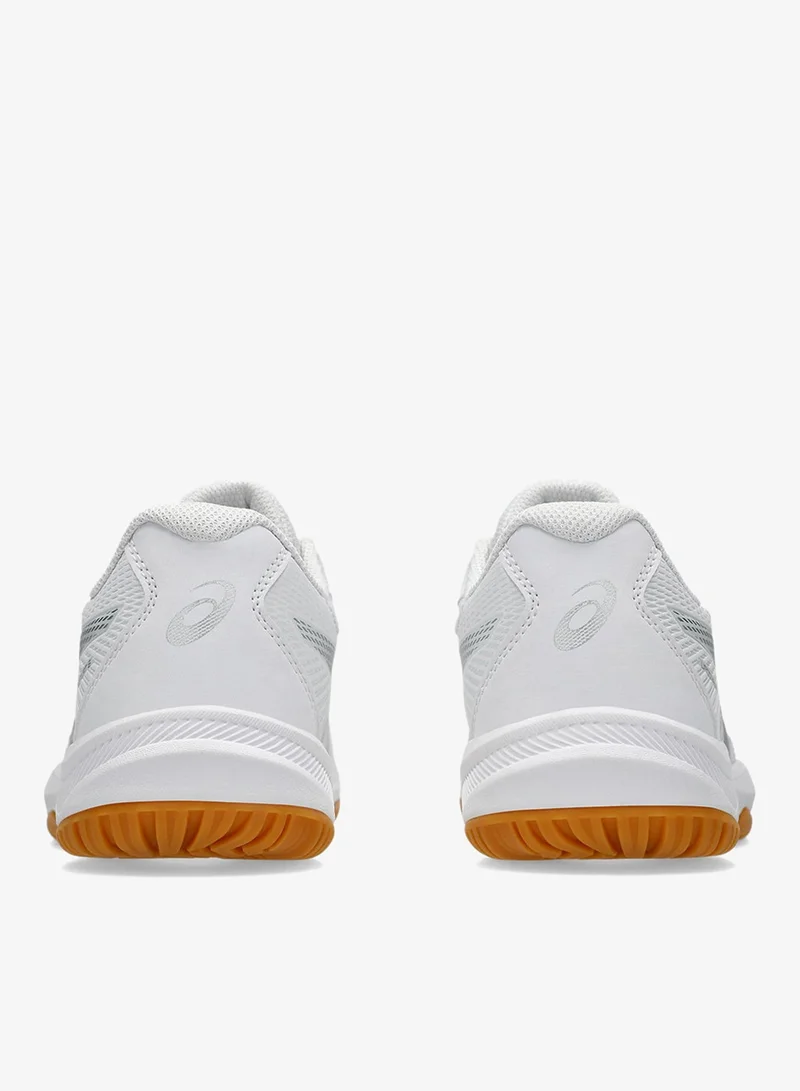 Asics WHITE/PURE SILVER Upcourt 6 for Women | Best Price UAE