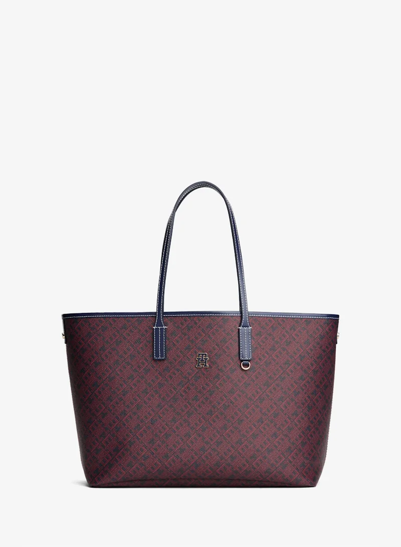 TOMMY HILFIGER Monoplay Leather Tote