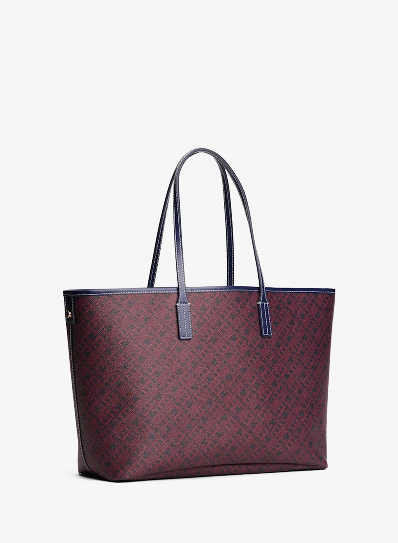 TOMMY HILFIGER Monoplay Leather Tote