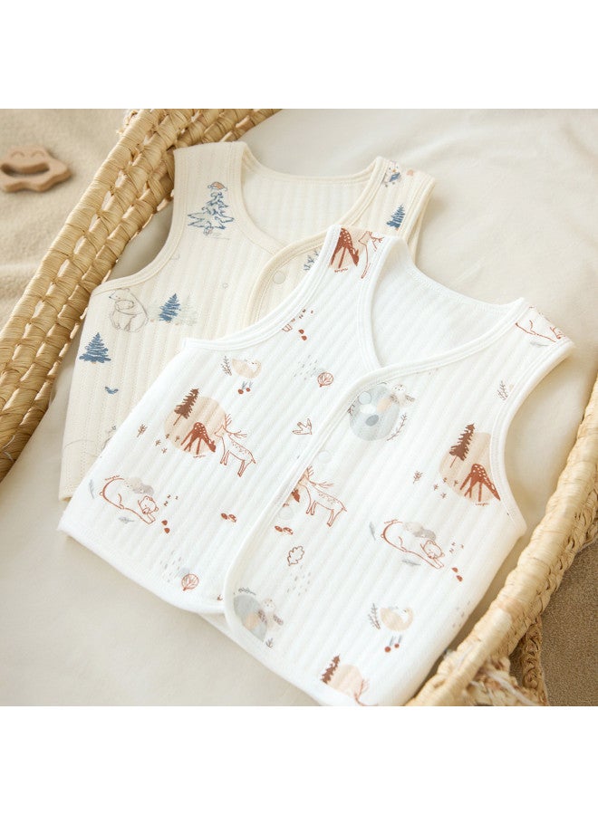 Tongtai Baby Vest, Spring And Autumn Pure Cotton Baby Padded Clothing, Children's Casual Vest, Outwear Top - Image 3