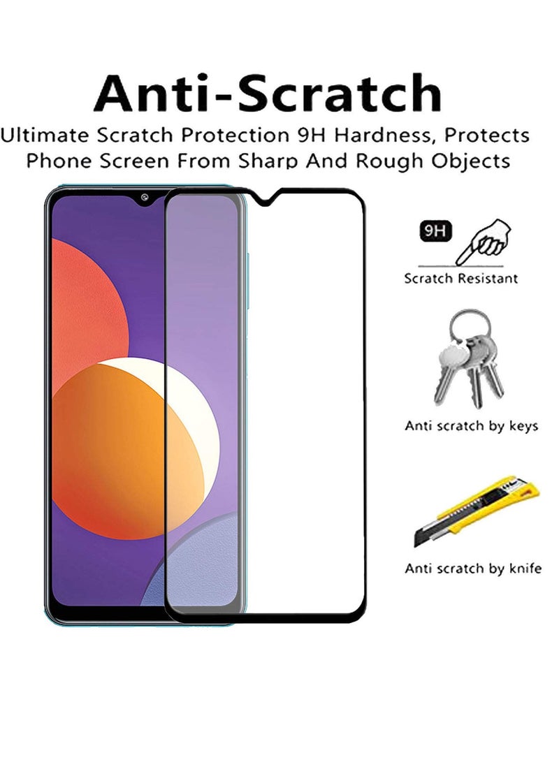 ELTRAZONE Screen Protector Glass Full Glue Edge-to-Edge Protector for Samsung Galaxy A13 / A23 / M23 / M33 / F23,(4 Pack) - Image 2