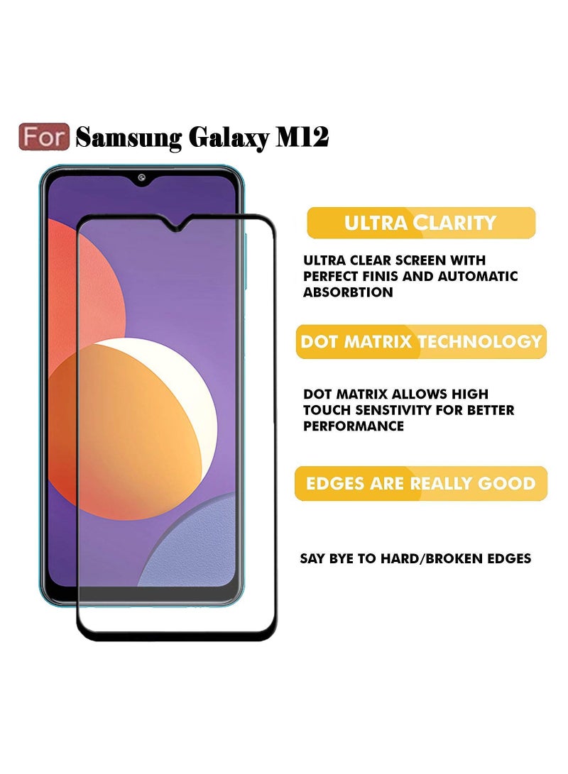 ELTRAZONE Screen Protector Glass Full Glue Edge-to-Edge Protector for Samsung Galaxy A13 / A23 / M23 / M33 / F23,(4 Pack) - Image 3