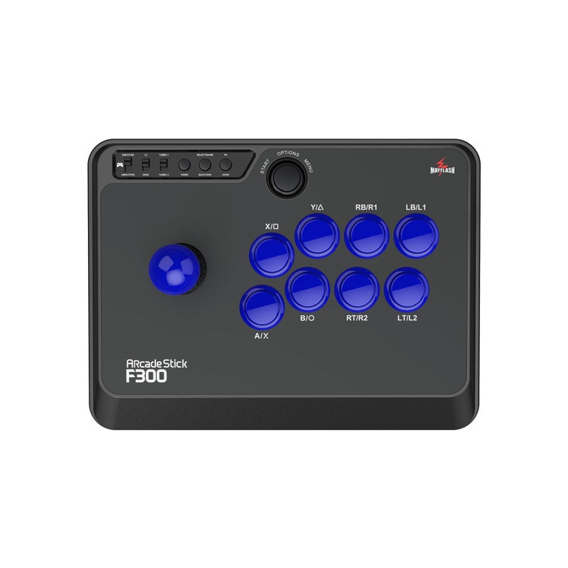 MAYFLASH F300 Arcade Fight Stick Joystick for Switch/Switch 2, PS4, PS3, Xbox Series S/X, Xbox One, Xbox 360, macOS, Windows, Steam Deck and more - Image 1