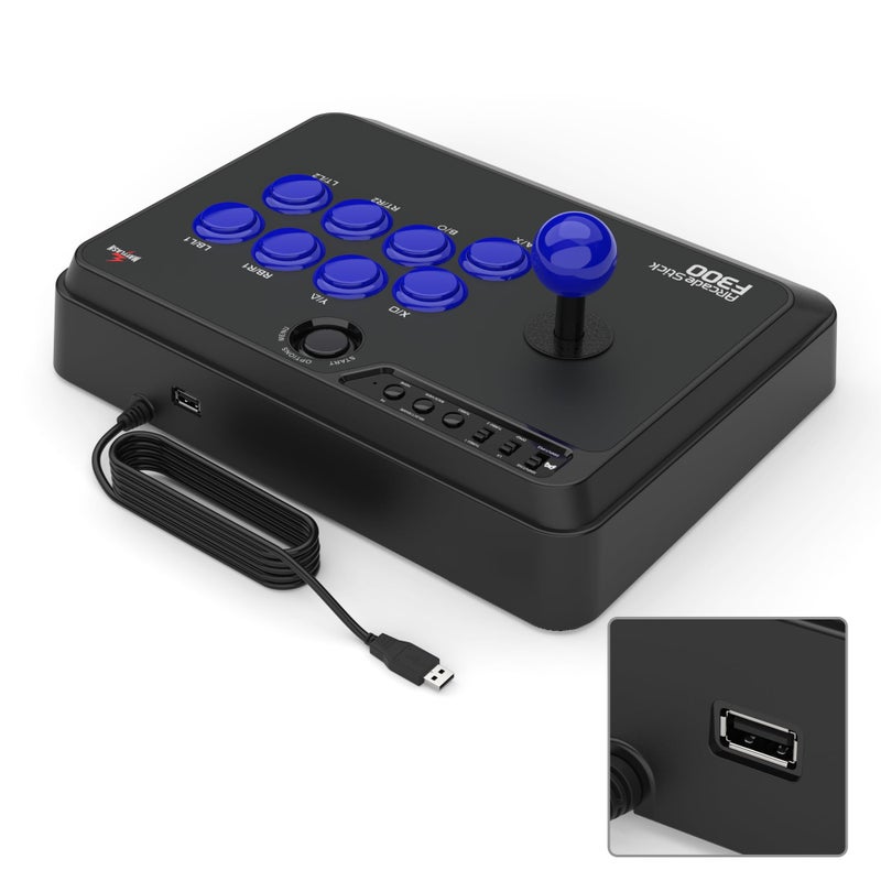 MAYFLASH F300 Arcade Fight Stick Joystick for Switch/Switch 2, PS4, PS3, Xbox Series S/X, Xbox One, Xbox 360, macOS, Windows, Steam Deck and more - Image 4