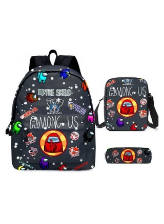 Spot among us three-piece school bag DIY space werewolf kill primary and secondary school students game peripheral backpack,D4 AMONG US08-3 SET - pzsku/ZB28020BCC148A8266F6AZ/45/_/1710682116/e6380186-8fd3-43c4-b5e8-3d552292b0a3