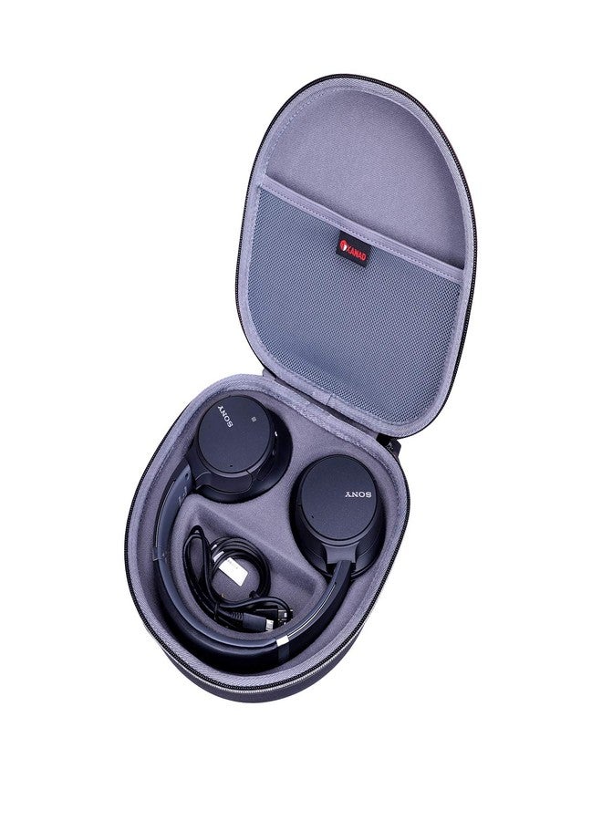 XANAD Hard Case for Sony WH-CH720N/WH-CH520N/WH-CH710N/WH-CH510 Wireless Bluetooth Noise Canceling Over The Ear Headphones - Storage Protective Travel Carrying Bag(Grey)