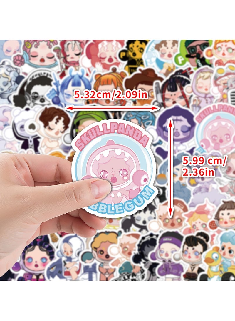 50-Piece Cartoon Stickers Waterproof Animal Vinyl Stickers for Laptop - Image 4