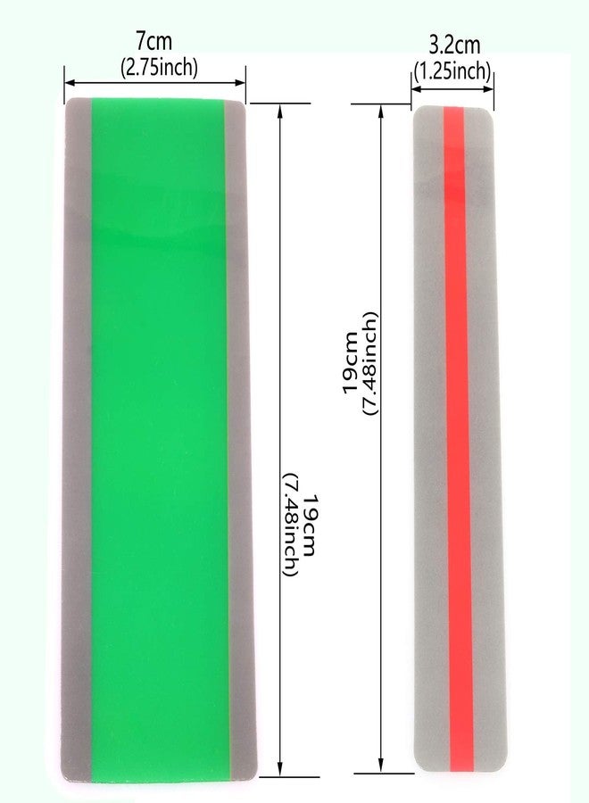 Lind Kitchen 16pcs Multi-Colored Guided Reading Strips Colored Overlays Highlighter Multipurpose Bookmark Strip for Children/Student/Teacher/Dyslexia People 8 Colors(Small + Large) - Image 4