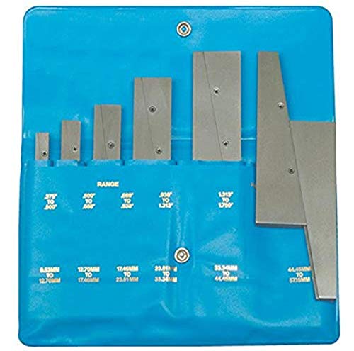 Fowler 52-437-006 Hardened Steel Adjustable Parallel 6 Pairs Set, 6" L X 0.125" Thick - Image 4