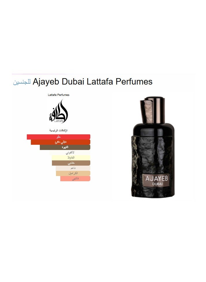 Lattafa Ajayeb Dubai EDP Unisex 100ml - Image 4