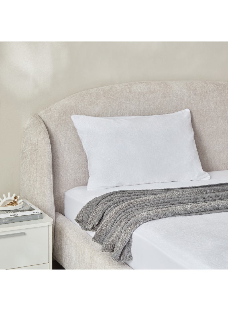 Home Box واقٍ مائي للوسائد تيري 75 × 50 سم - Image 4