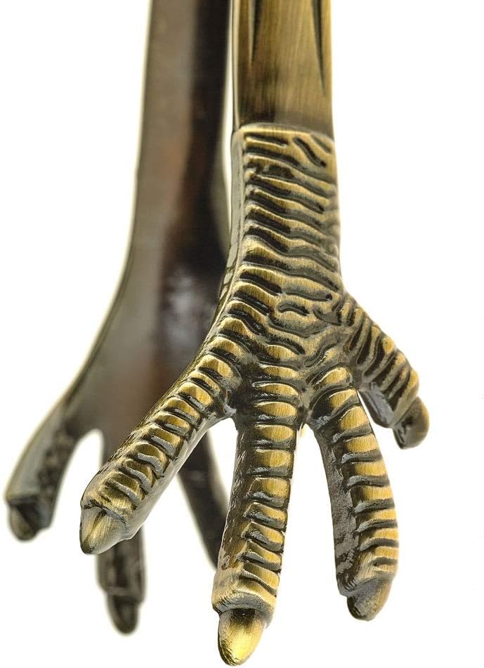 BARFLY Talon Ice Tong, Antique Brass - Image 1