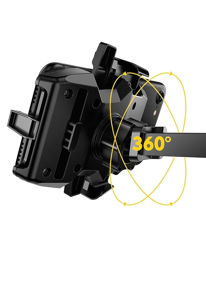 CYTHERIA Universal 360 Degree Adjustable Windshield Phone Holder Black - Image 5
