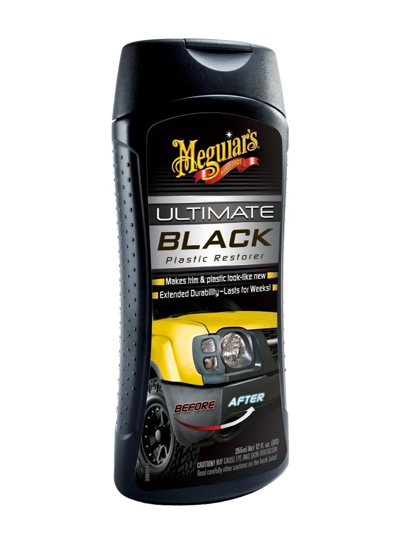 Meguiar's Ultimate Black Plastic Restorer 12 oz 