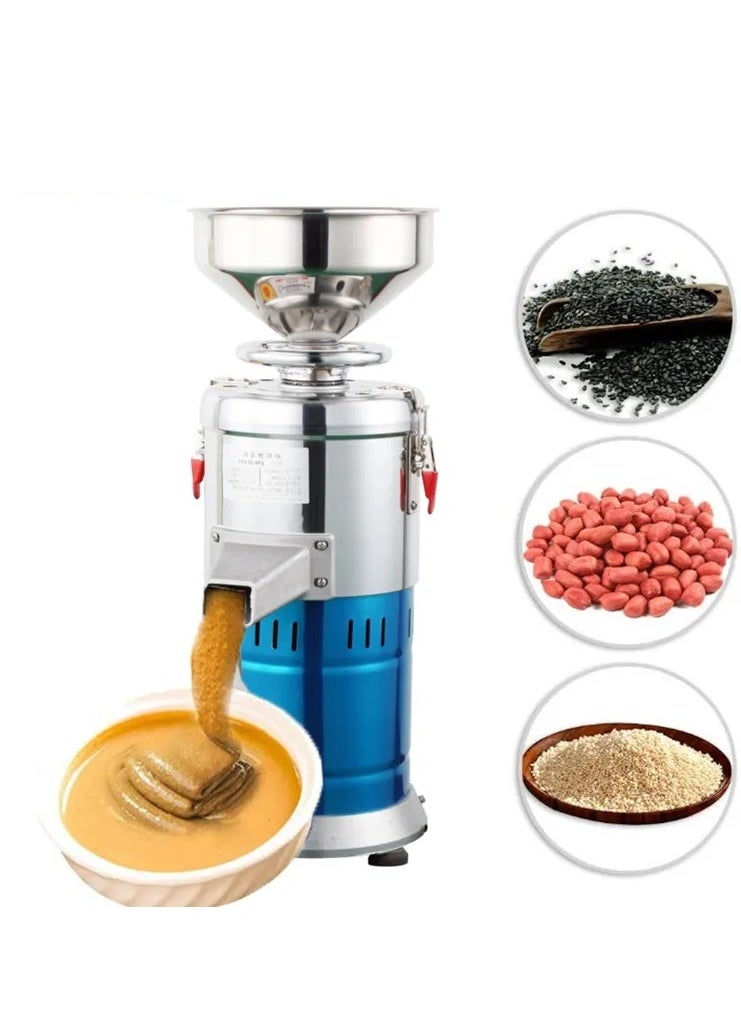 LETWOO - LETWOO Butter maker machine Sesame Sauce Almond Hazelnut for Commercial and Home Automatic Stone Disc Grinder - Image 1