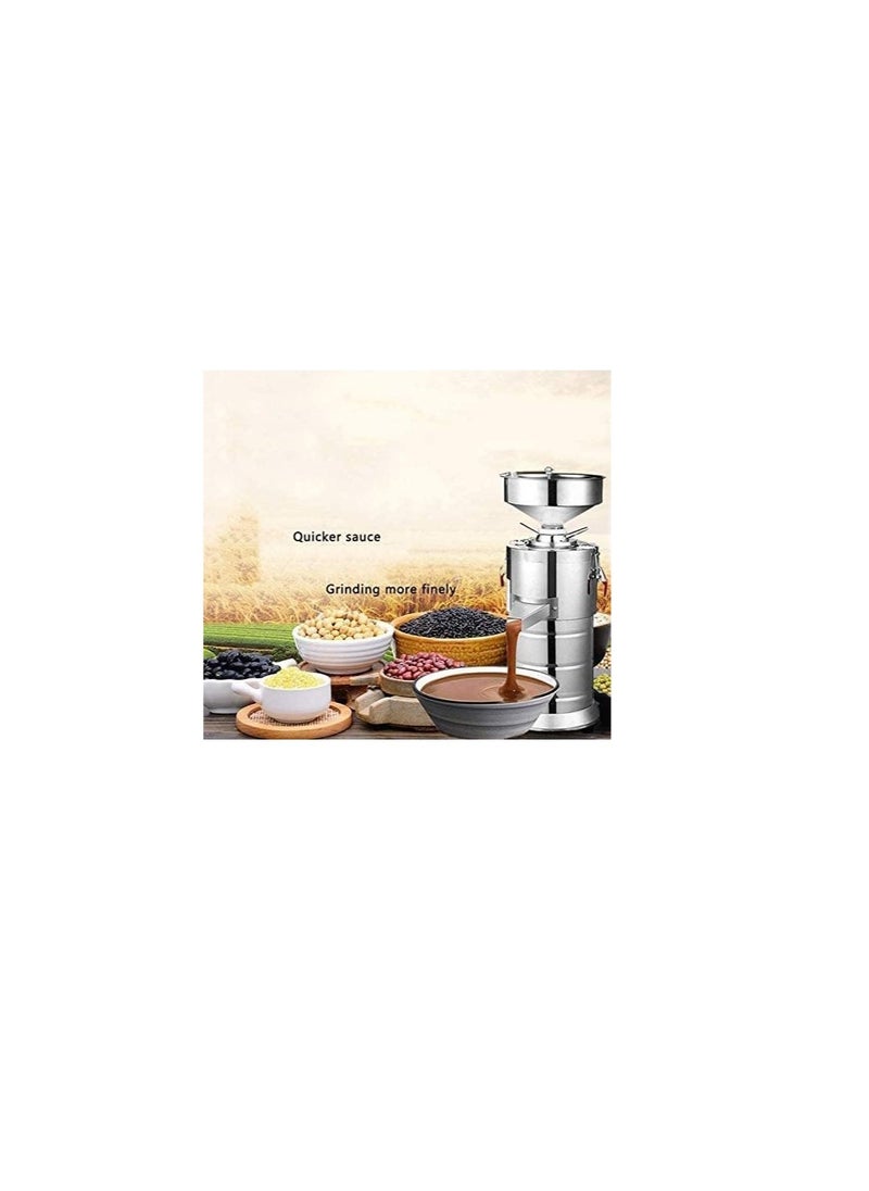 LETWOO - LETWOO Butter maker machine Sesame Sauce Almond Hazelnut for Commercial and Home Automatic Stone Disc Grinder - Image 1