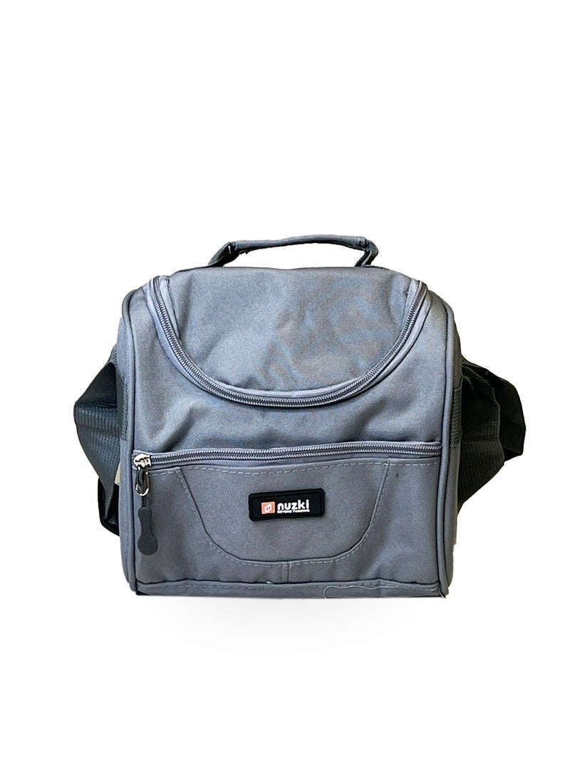 Nuzki Kids Insulated Lunch bag,Cooler Bag Travel Lunch Tote Bags With Adjustable Strap For School Children Student. - Image 1