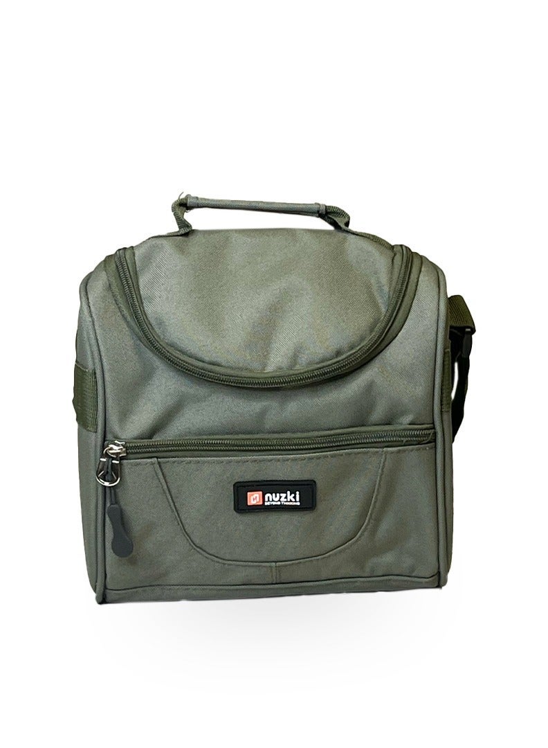 Nuzki Kids Insulated Lunch bag,Cooler Bag Travel Lunch Tote Bags With Adjustable Strap For School Children Student. - Image 2