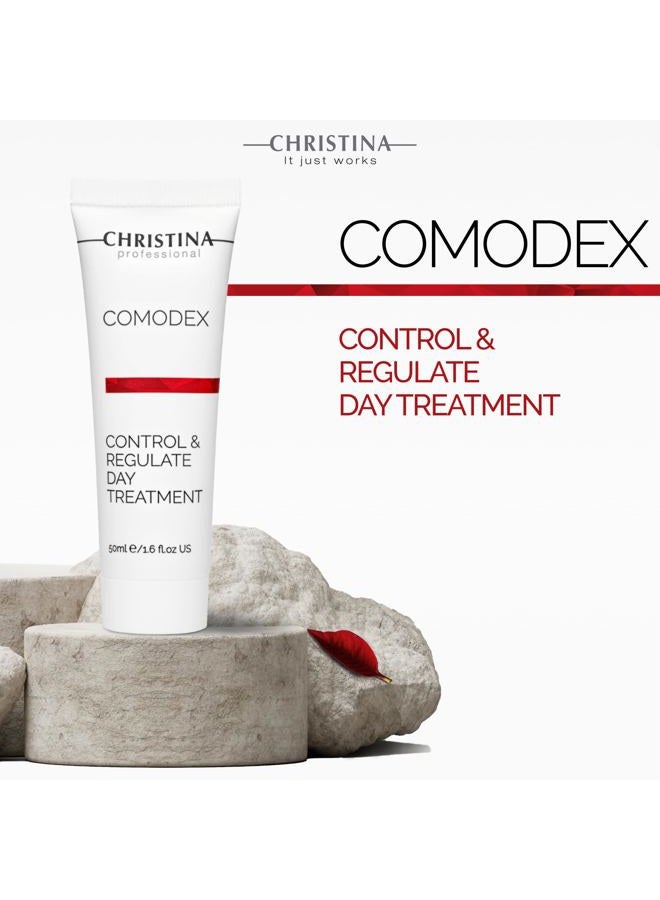 CHRISTINA- Day Treatment, COMODEX-CONTROL & REGULATE, 50ml - Image 5
