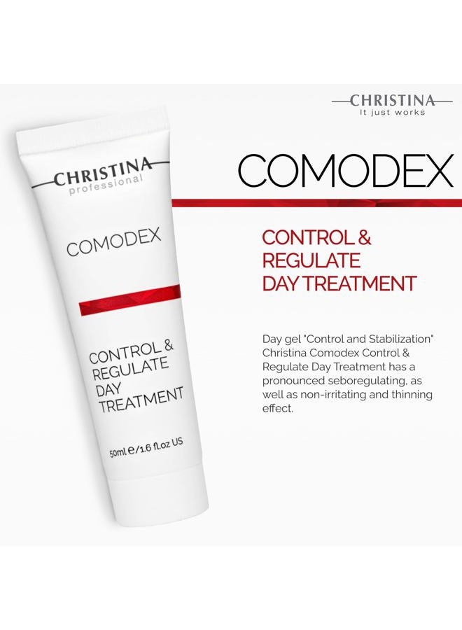 CHRISTINA- Day Treatment, COMODEX-CONTROL & REGULATE, 50ml - Image 2