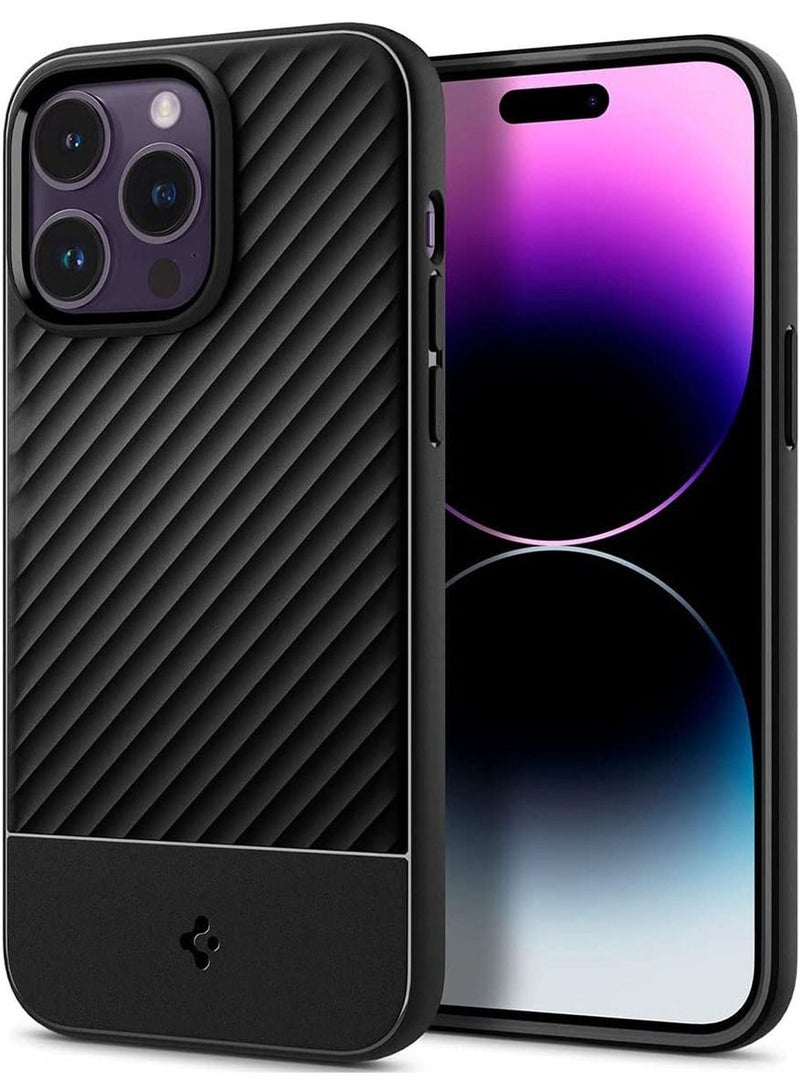 Spigen Core Armor for iPhone 14 Pro Case Cover - Matte Black - Image 1