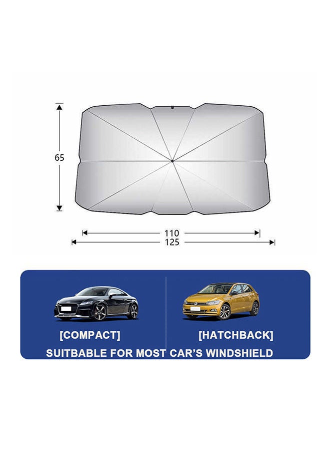 Umbrella-style Car Windshield Sun Shade - Image 2