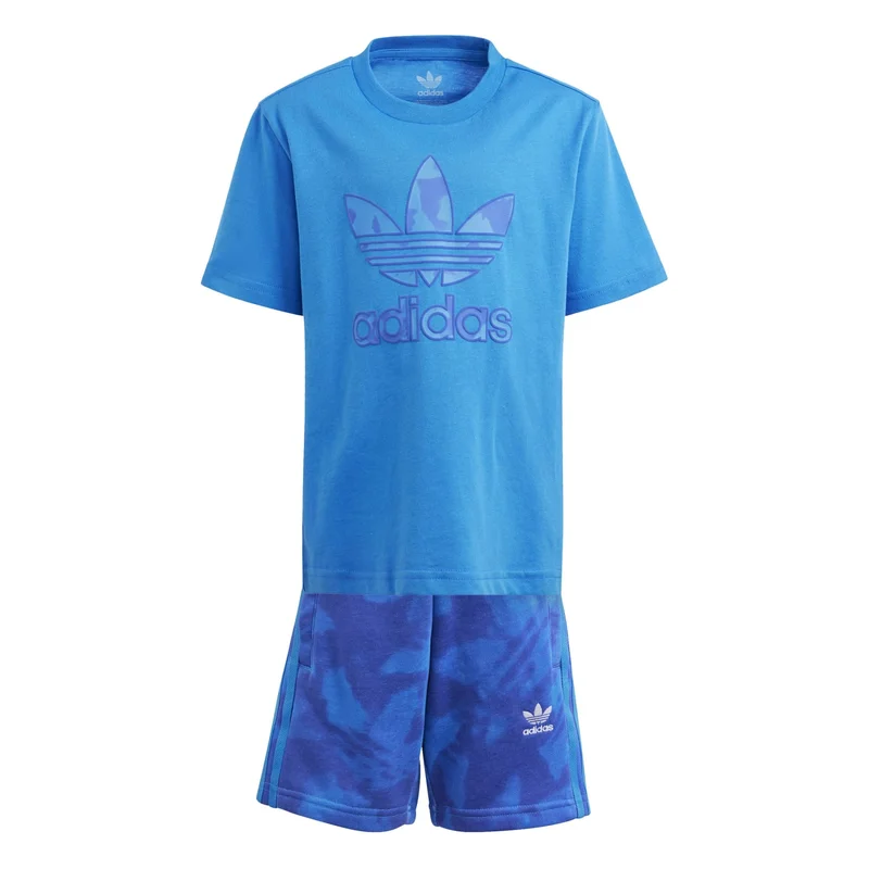 adidas adidas SHORT TEE SET Blue Originals Kids SUITS