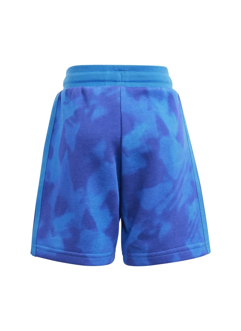 اديداس adidas SHORT TEE SET Blue Originals Kids SUITS