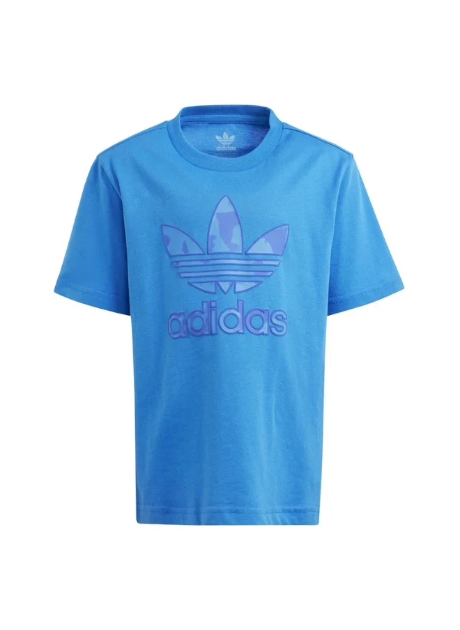 Adidas adidas SHORT TEE SET Blue Originals Kids SUITS