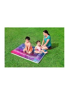 Bestway Galaxy Blobz Inflatable Water Mat – Giant Outdoor Splash Pad for Kids, Fun Backyard Play Pool with Cosmic Galaxy Design  - Image 2
