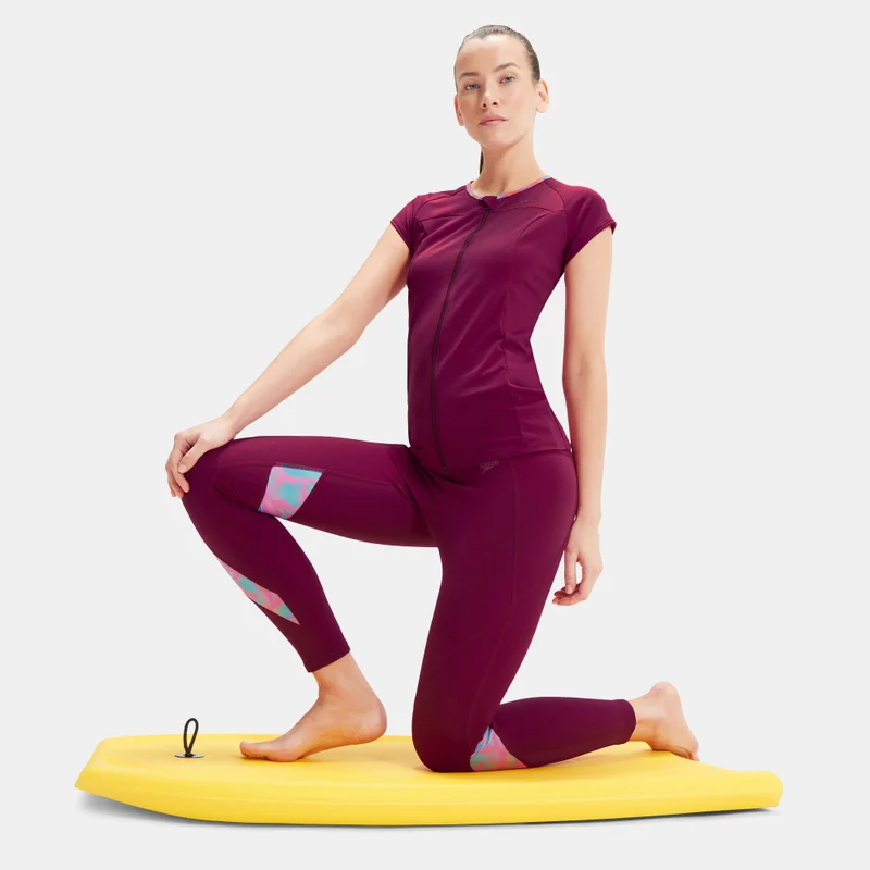 speedo Women's Printed Panel Leggings