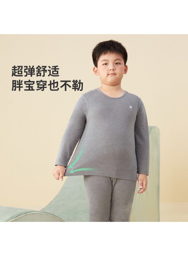 Long time companion 5a Antibacterial & Anti-mite Thermal Underwear Set For Boys & Girls - Wide & Plus Size - Image 5
