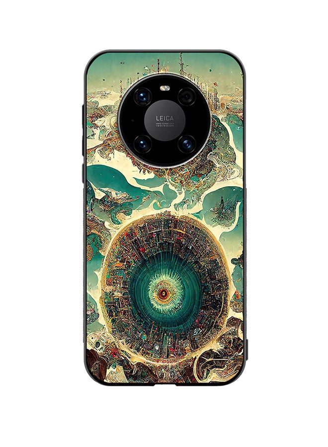 VR CREATIVE Protective Case Cover For Huawei Mate 40 Surreal City Design Multicolour - Image 1