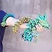 LUYUCUBE Super Large 3D Printed Crystal Dragon with Movable joint488inchFlexible Realistic Articulated Animal Fidget ToysMystery Figurines GiftsExecutive Desk Dcor and Festival Collectible Active mouth - Image 2