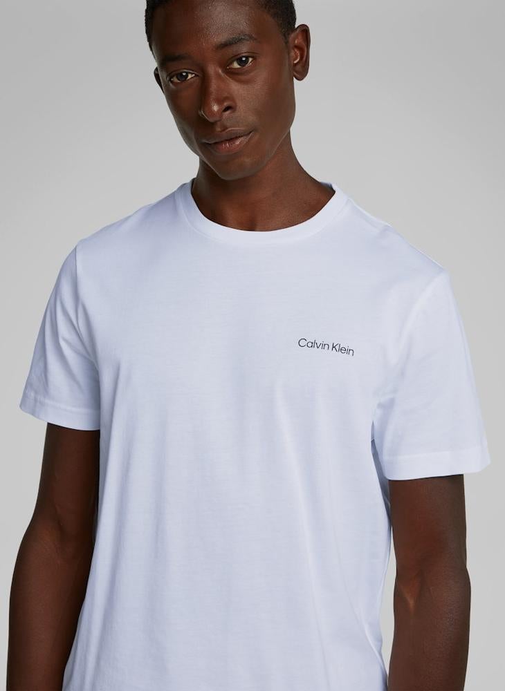 CALVIN KLEIN Cp-Linear Box Logo T-Shirt  - Image 3