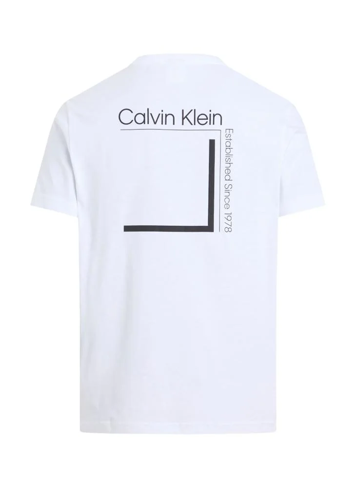 CALVIN KLEIN Cp-Linear Box Logo T-Shirt