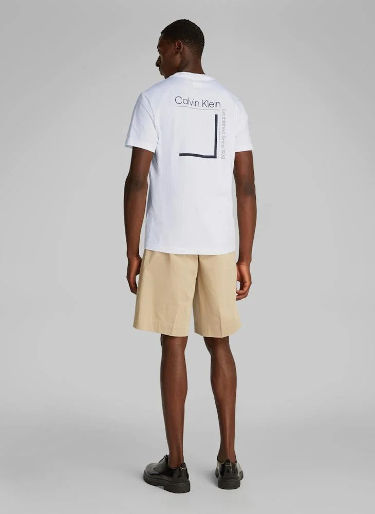 كالفن كلاين Cp-Linear Box Logo T-Shirt