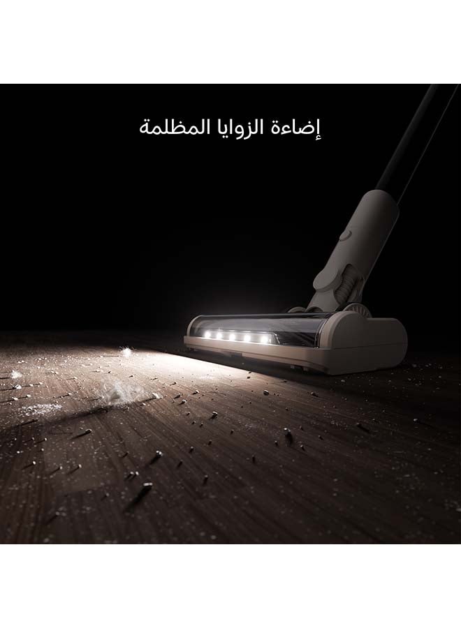 دريم مكنسة كهربائية لاسلكية Dreame U10، شفط قوي 19000Pa (100AW)، فلترة من 5 طبقات بنسبة 99.9%، رأس فرشاة دوار بزاوية 180° مع إضاءة LED للأرضيات الصلبة، السجاد وشعر الحيوانات الأليفة، 300 W U10 رمادي - Image 3