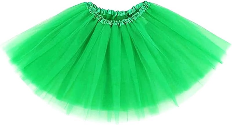 REETAN Christmas Tulle Tutu Skirt Ballet Layered Dance Skirt for Women - Image 1