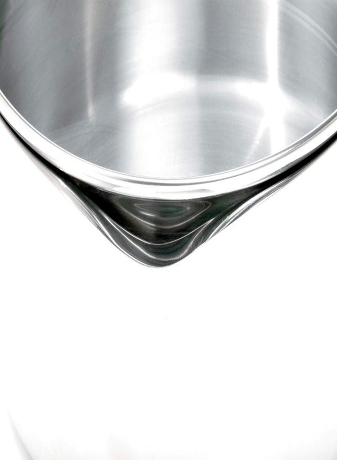 Norpro KRONA 5 Quart Vented Pot with Straining Lid, Stainless Steel,645,Silver - Image 3